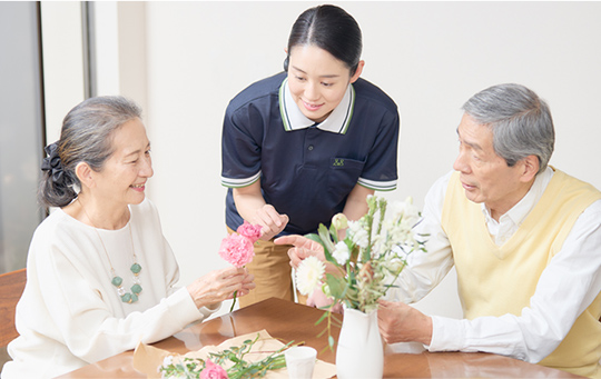 豊富なレクリエーション