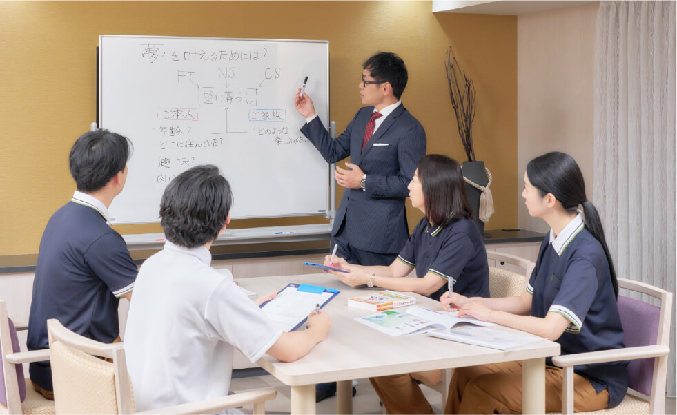 夢の実現に向けて