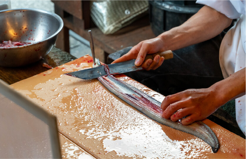 約4か月後には包丁も扱えるまでになりました