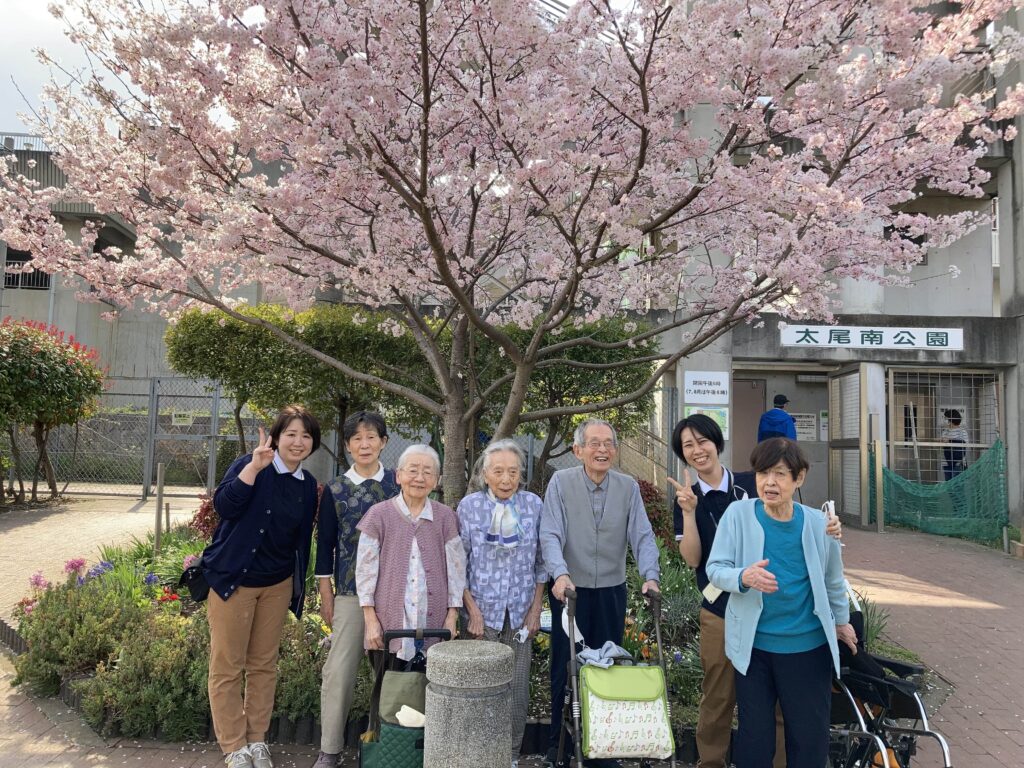桜と七名の写真