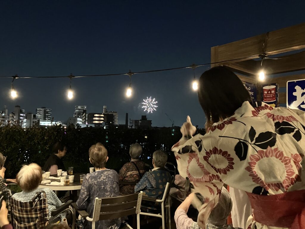 板橋区花火大会の花火