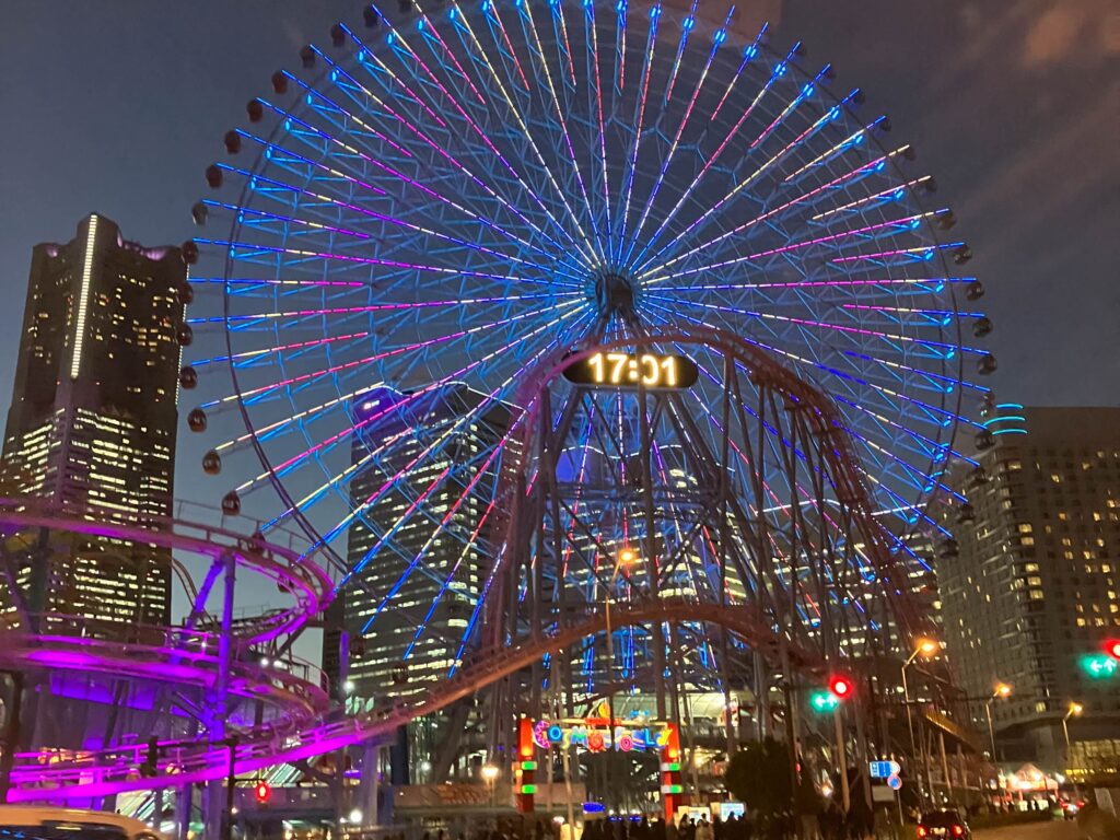 横浜の夜景