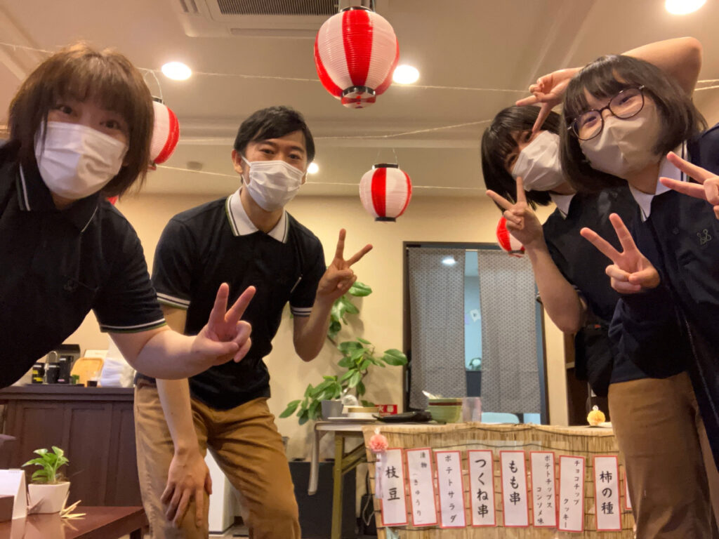 居酒屋レクリエーションでの様子