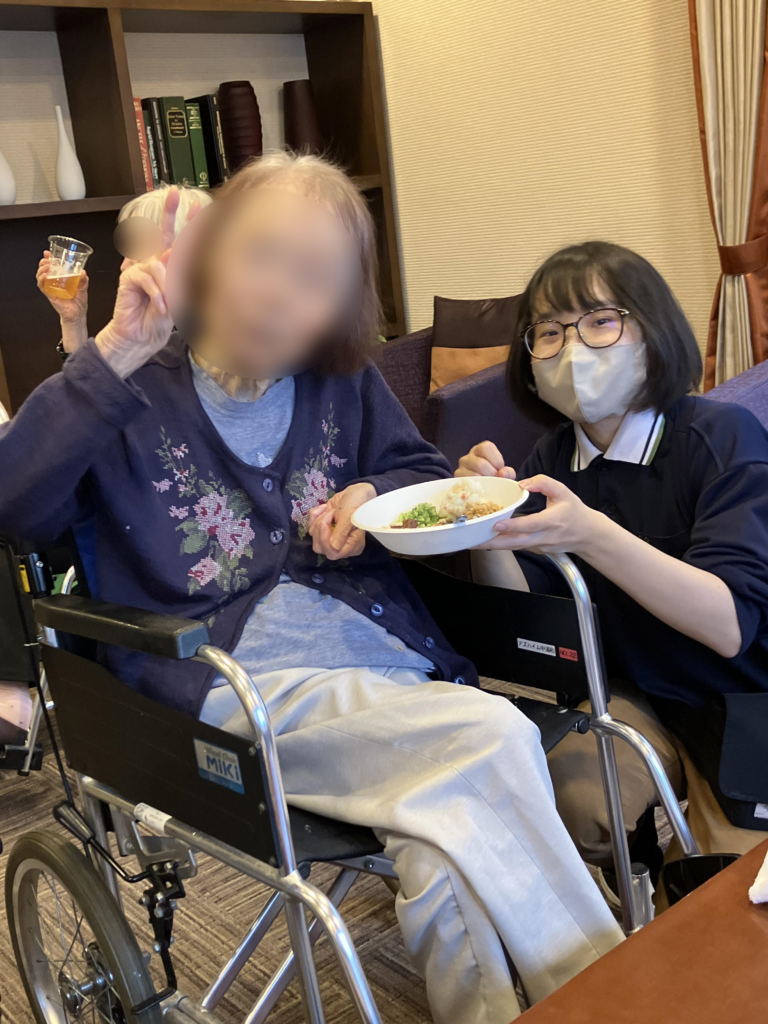 居酒屋レクリエーションでのご様子
