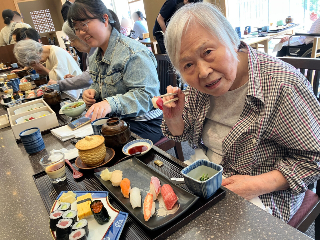 ホテルでお寿司ランチを満喫