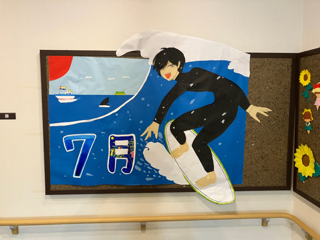掲示板の様子