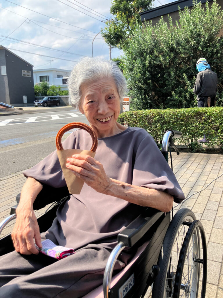笑顔のご入居者