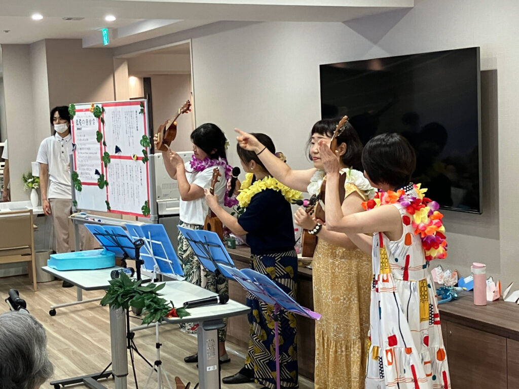 ウクレレキタセカイの演奏者の皆さま