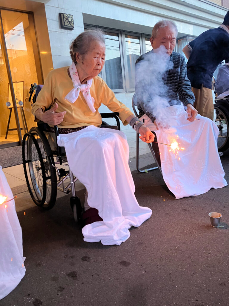 花火大会の様子