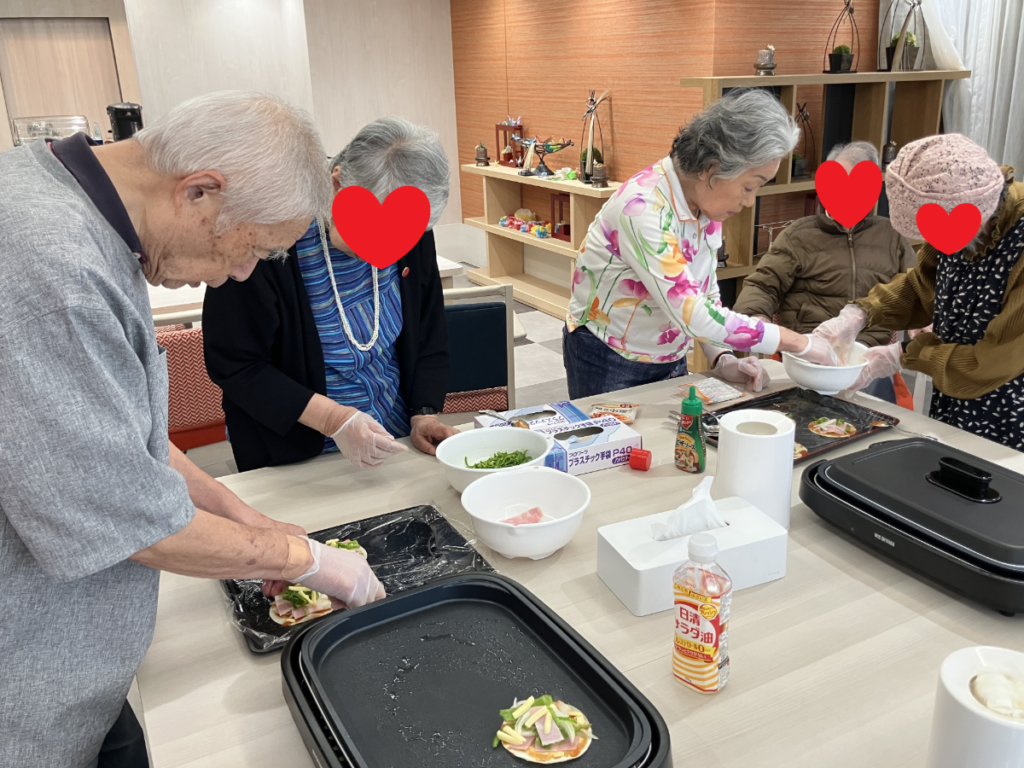 ピザレクリエーションの様子