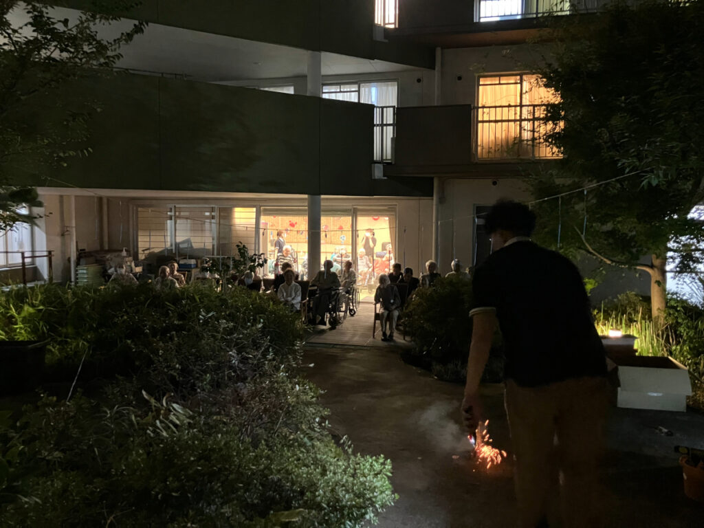 花火大会の様子