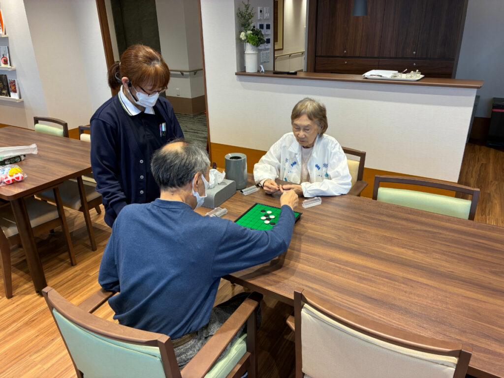 オセロレクリエーションの様子