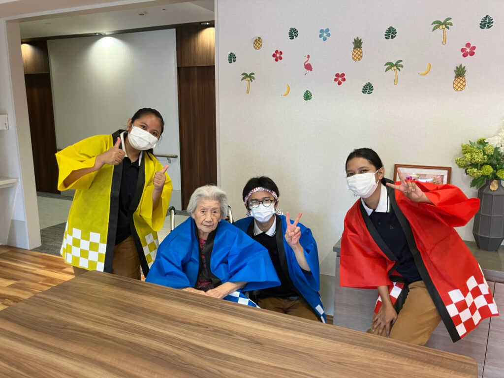 納涼祭の様子