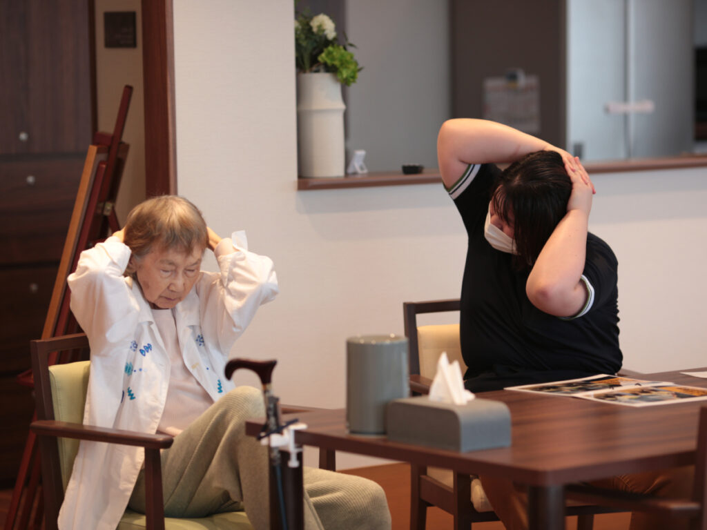 個別のリハビリ指導