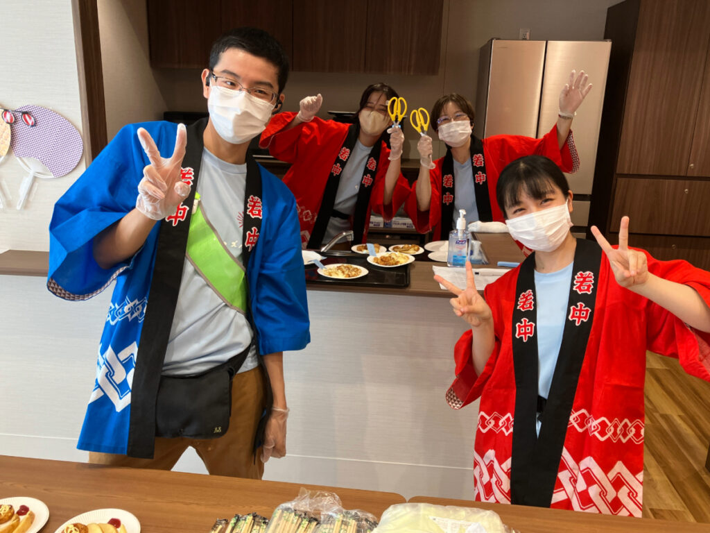 スタッフよる屋台コーナー
