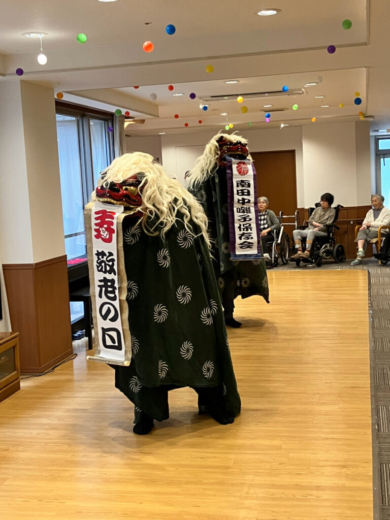伝統芸能「獅子舞」