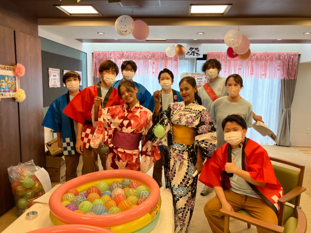 納涼祭スタッフ集合写真