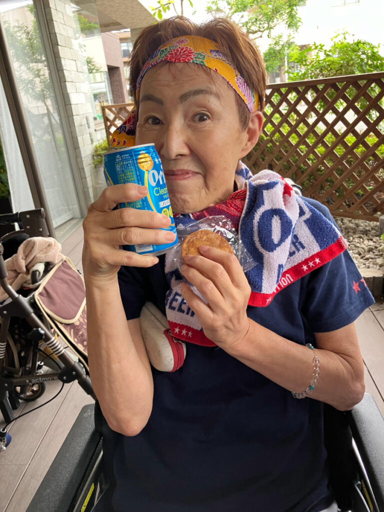 オリオンビールで乾杯