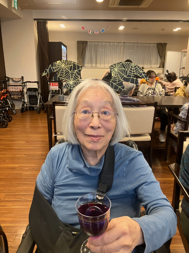 笑顔のご入居者