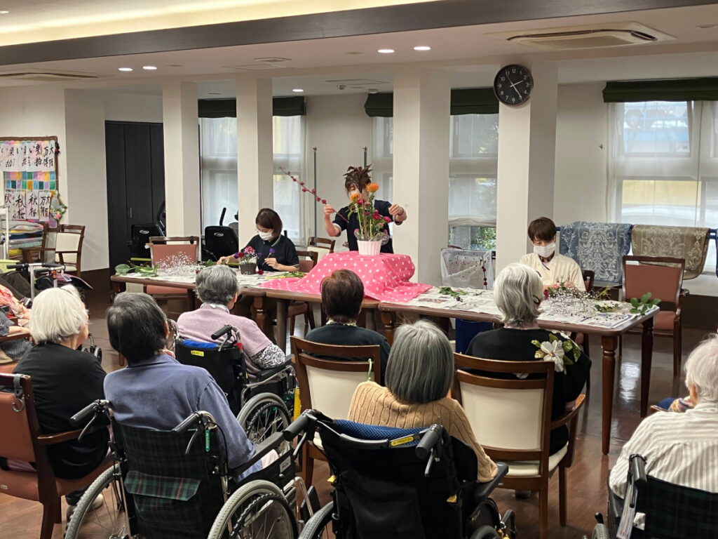 フラワーアレンジメント研修