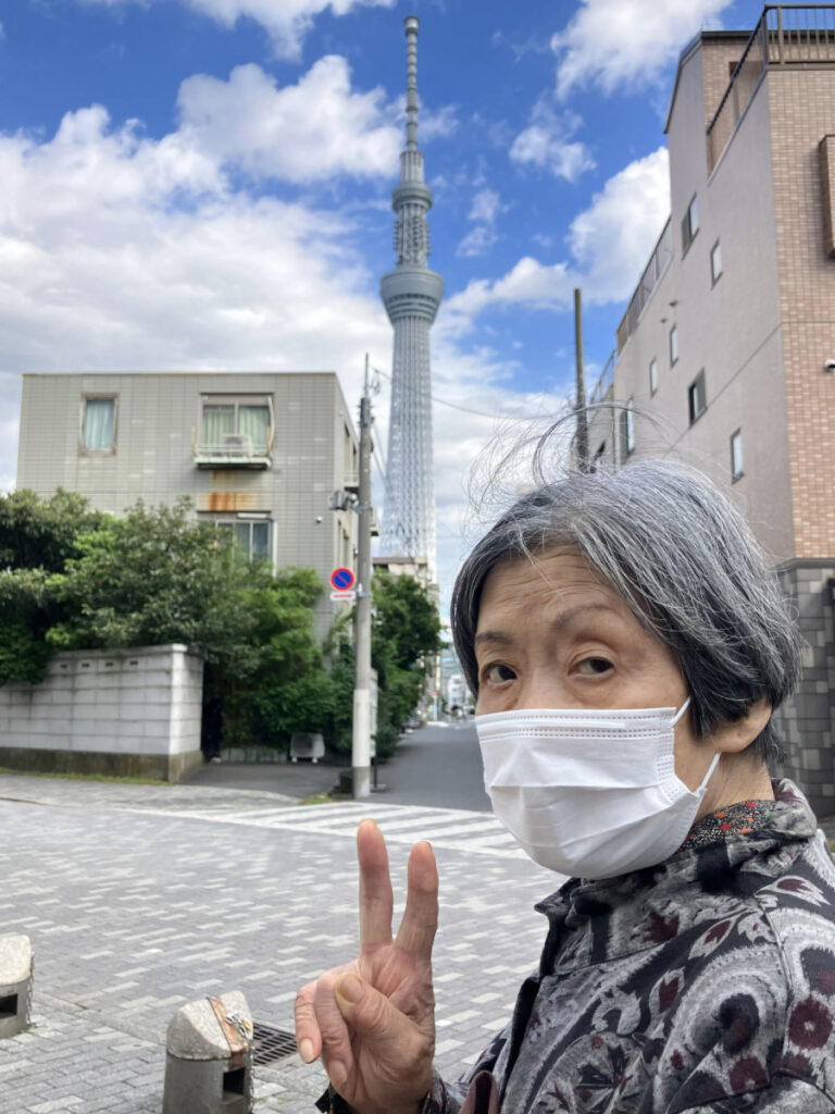 スカイツリーとご入居者