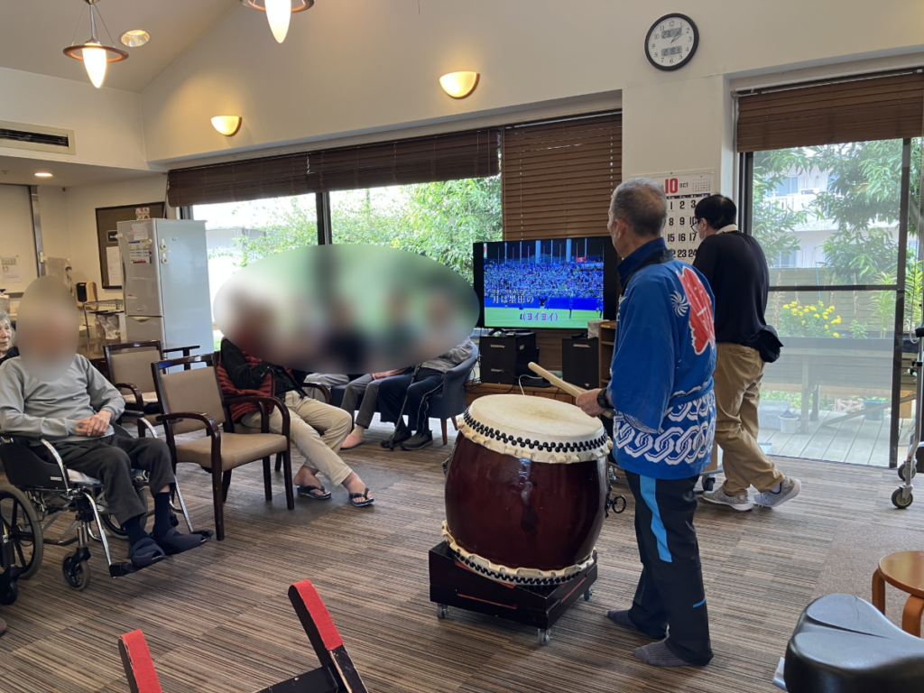 秋祭り　和太鼓演奏