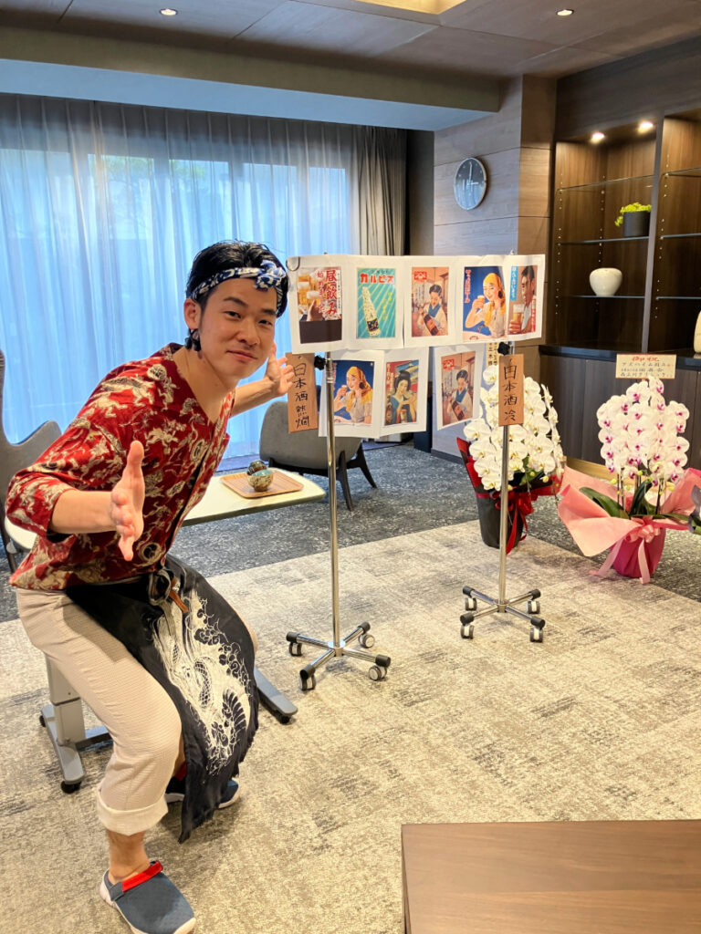 居酒屋イベントで店長のスタッフ