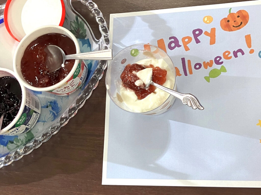 ハロウィンレクのおやつ