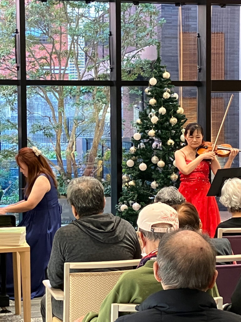 ピアノ・バイオリン演奏会