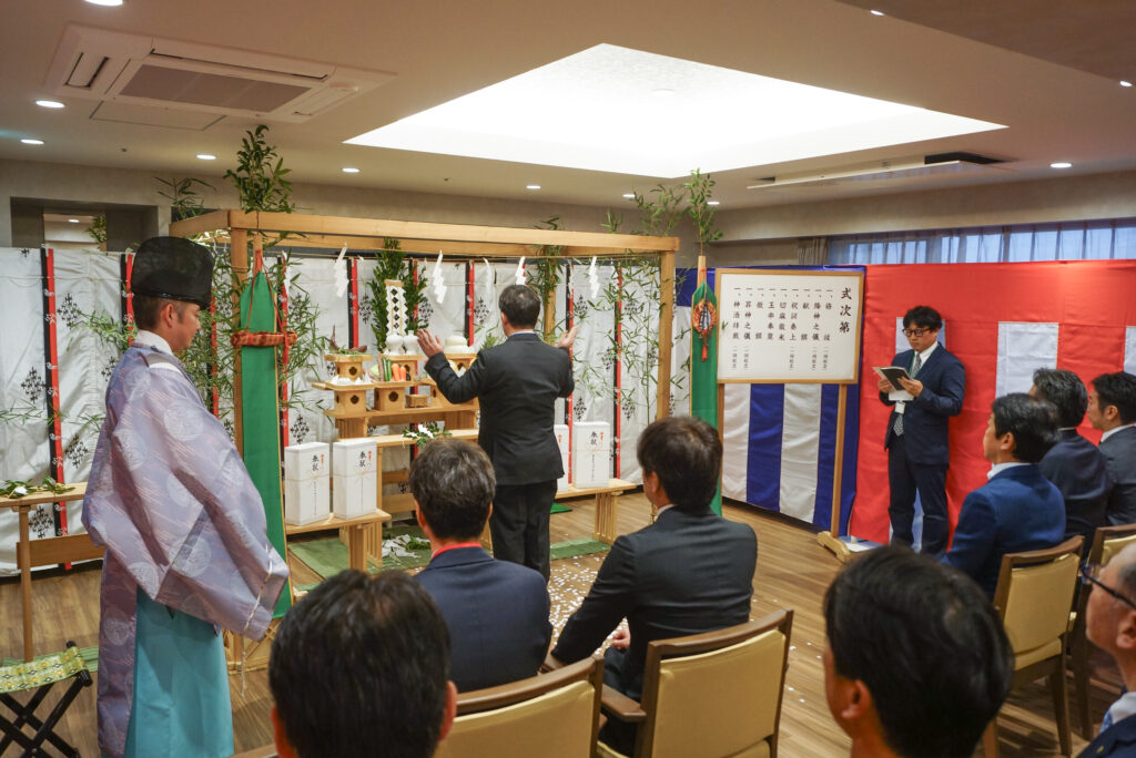 アズハイム足立六町開所式