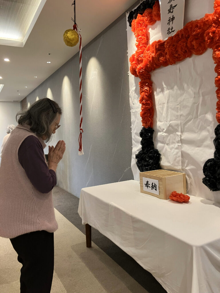 愛寿神社へ初詣