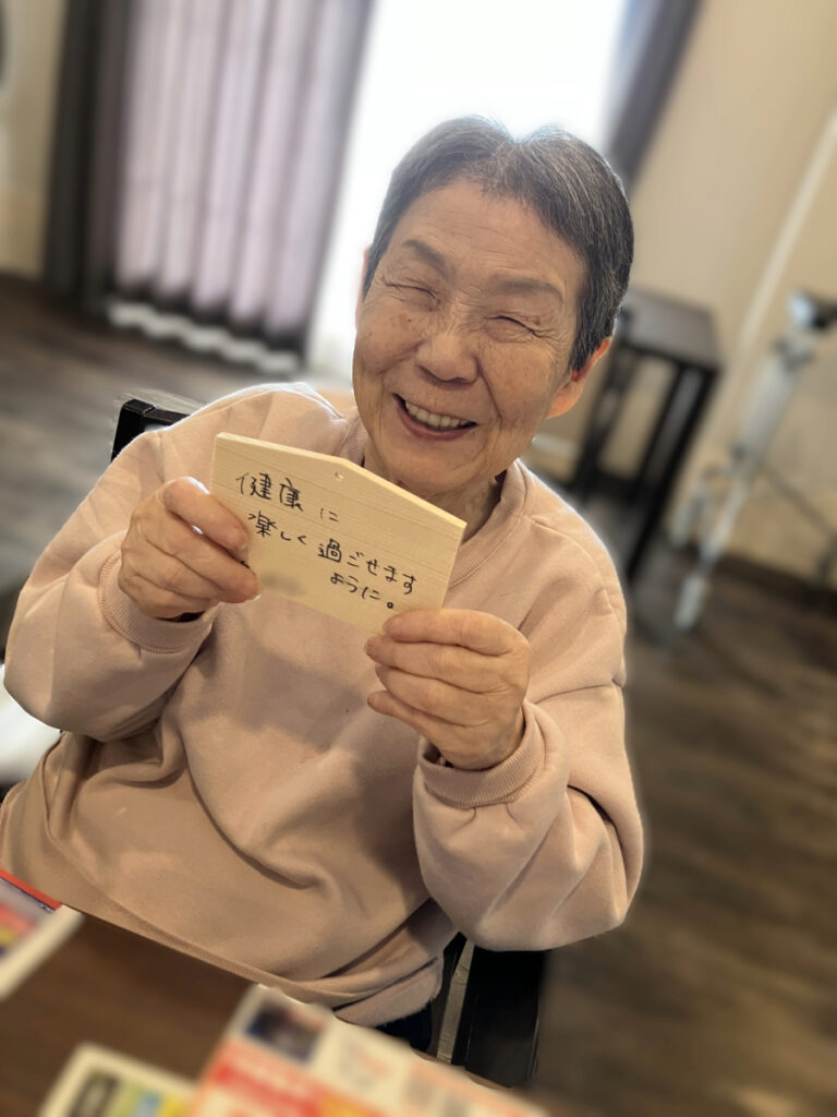 絵馬作成の様子