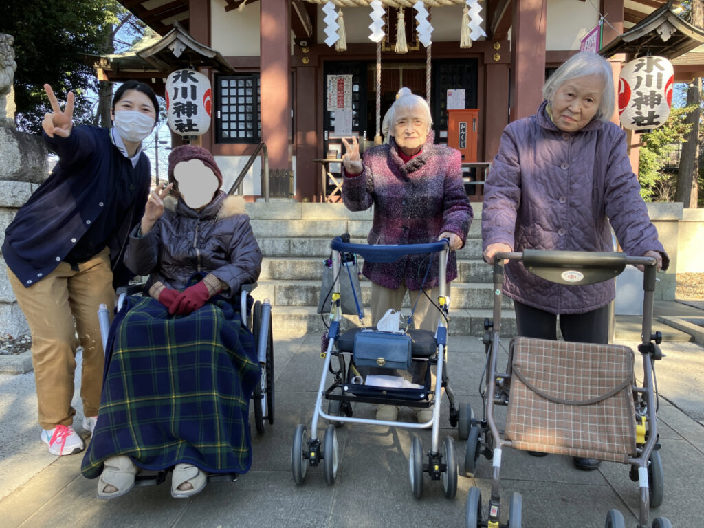 初詣　記念写真