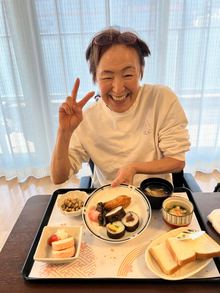 節分特別メニューのランチ