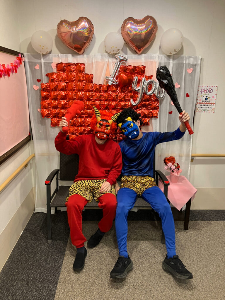 仲良しの鬼二人