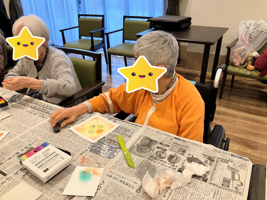 パステルアートレクリエーション