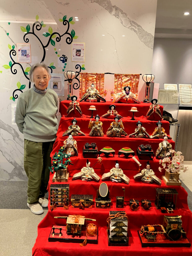 七段飾りとご入居者