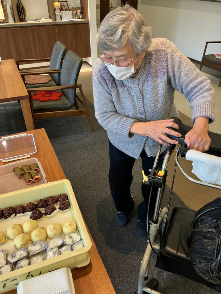 たくさんの商品から選ぶご入居者