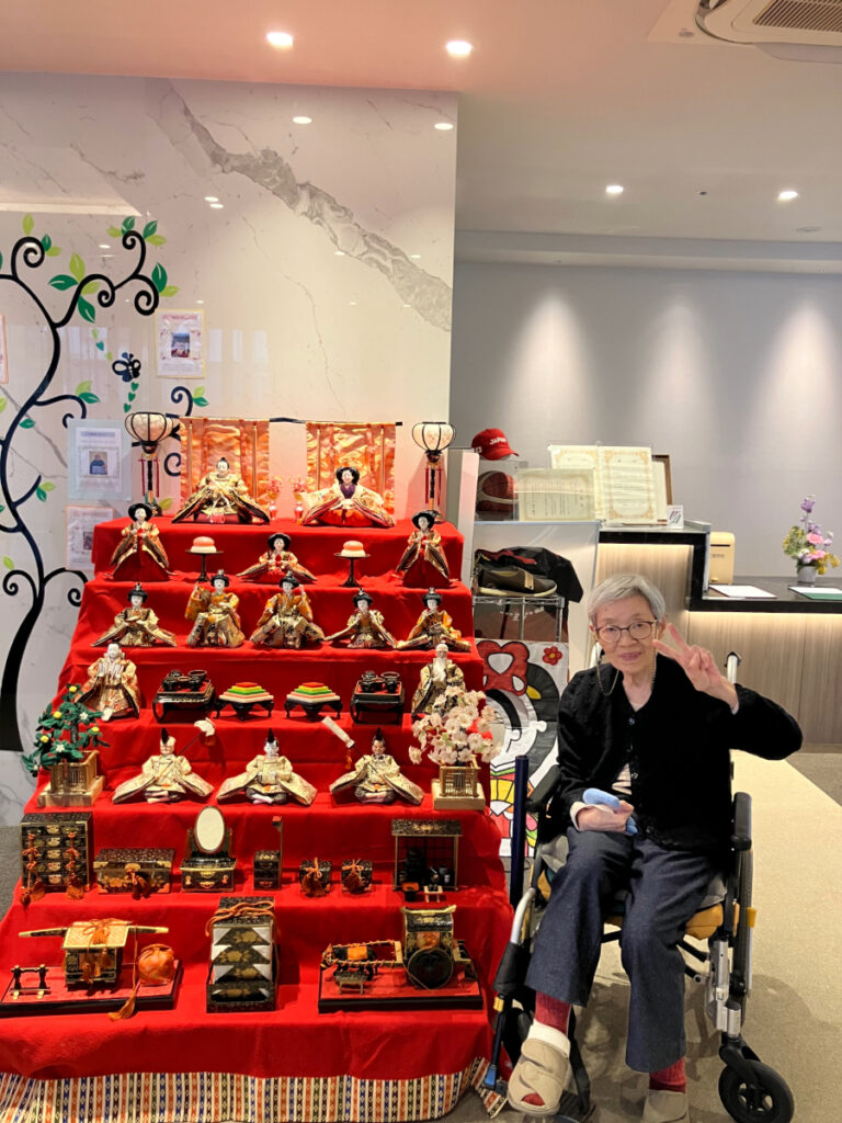 七段飾りとご入居者