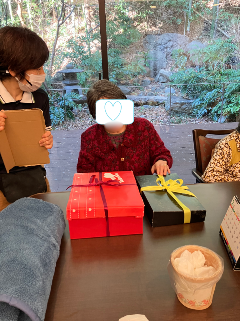 バレンタインイベントのゲームの様子