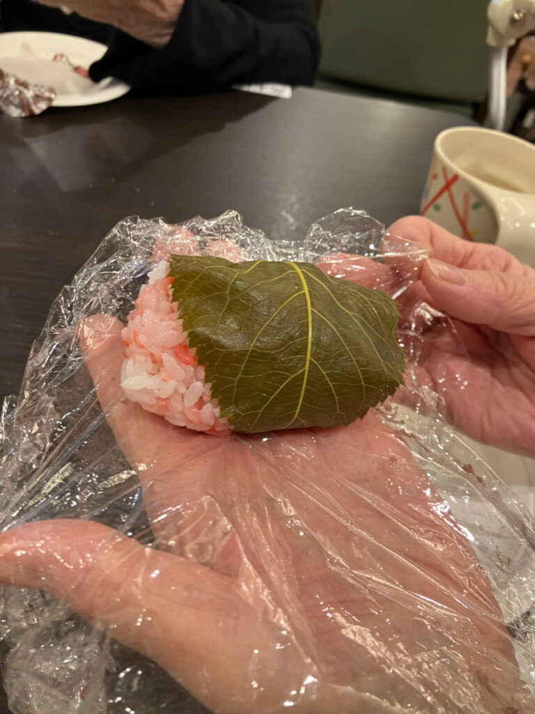 手作りさくら餅