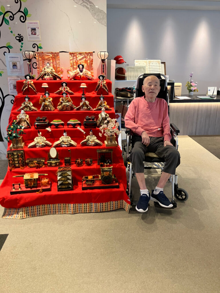 七段飾りとご入居者