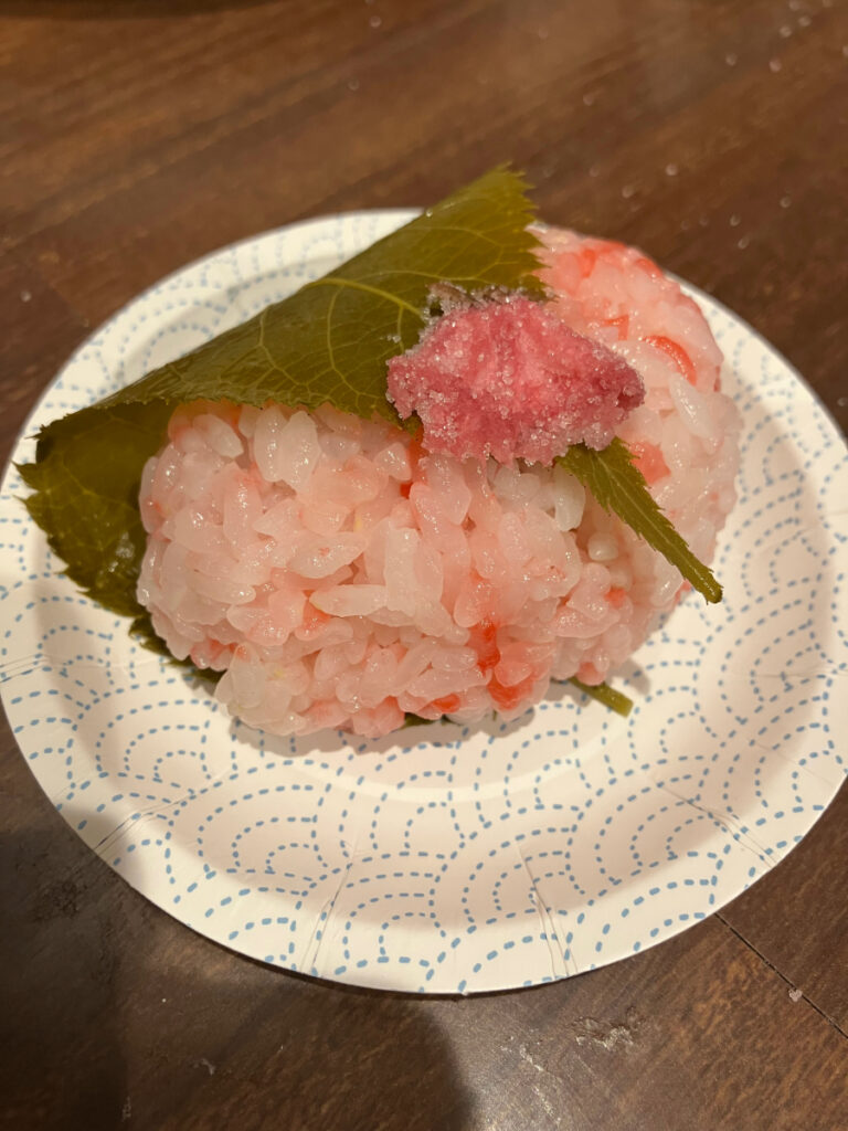 手作りさくら餅