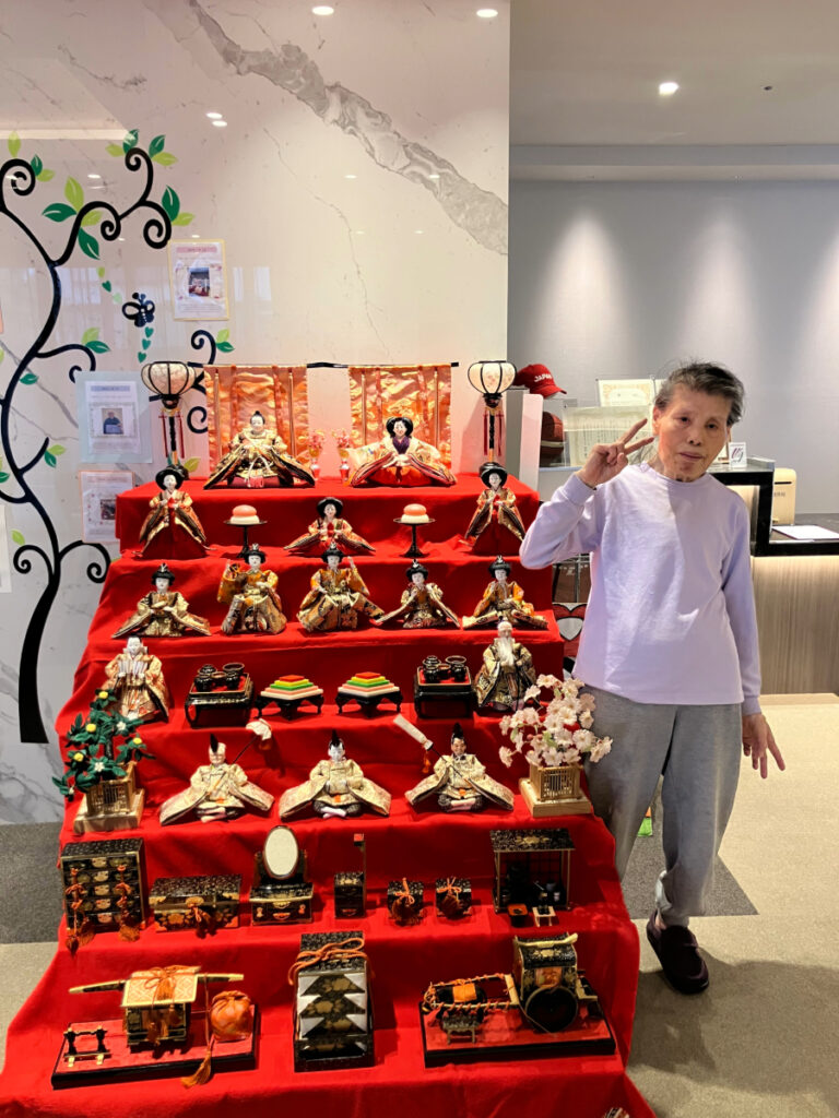 七段飾りとご入居者