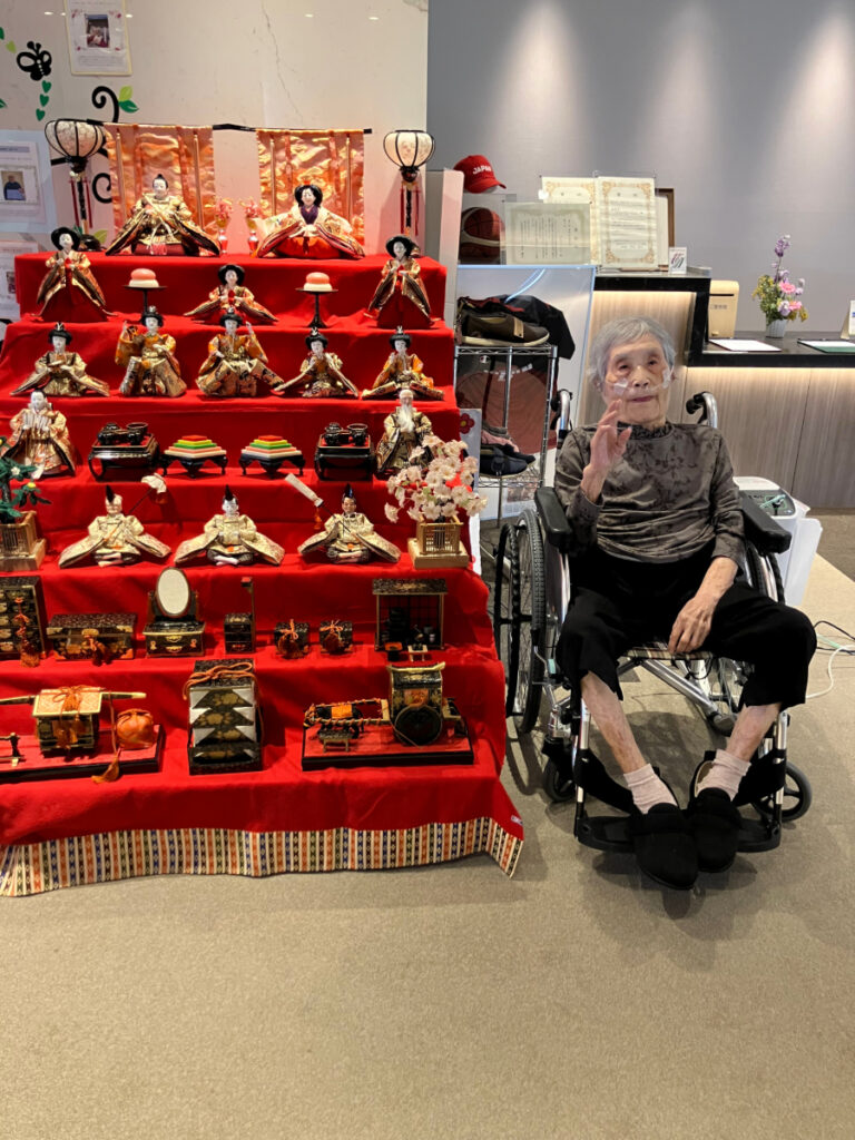 七段飾りとご入居者