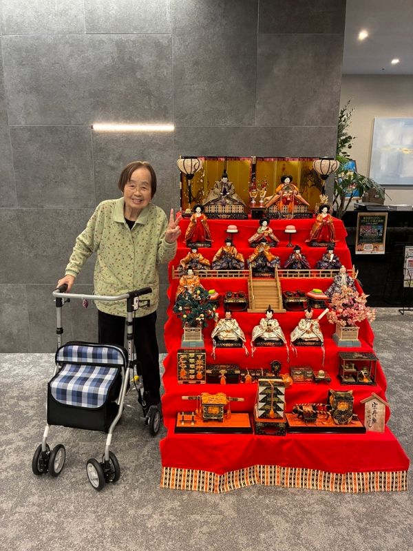 七段飾りとご入居者