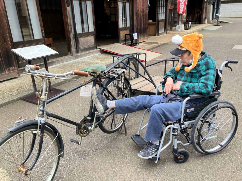 昔の自転車