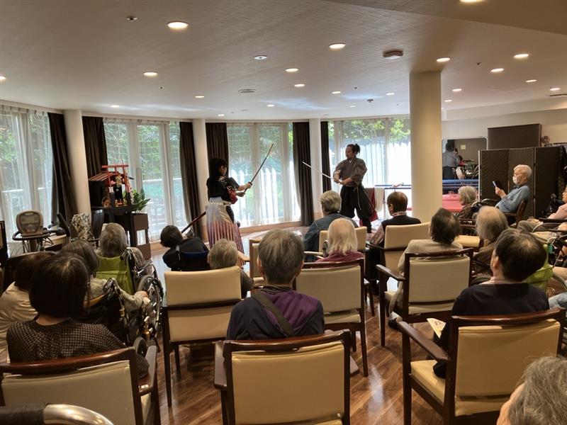 殺陣パフォーマンス