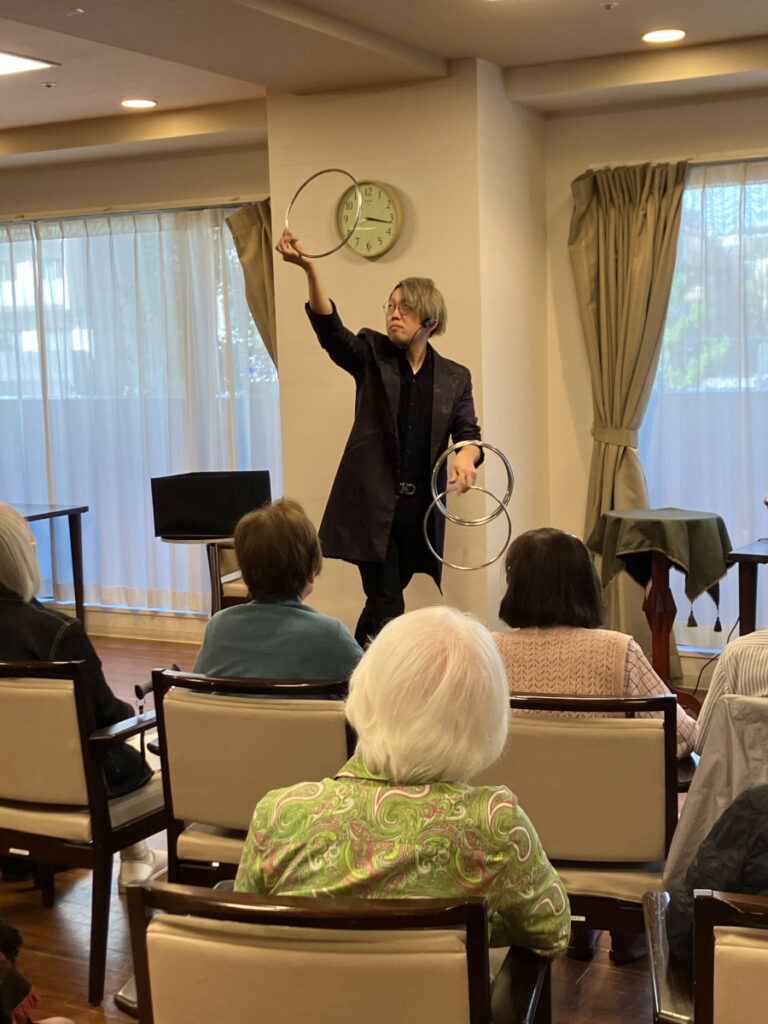 リングを使ったマジック