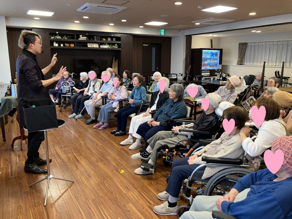 本格的なマジックショー